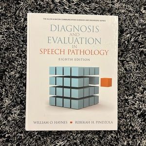 Diagnosis & Evaluation in Speech Textbook